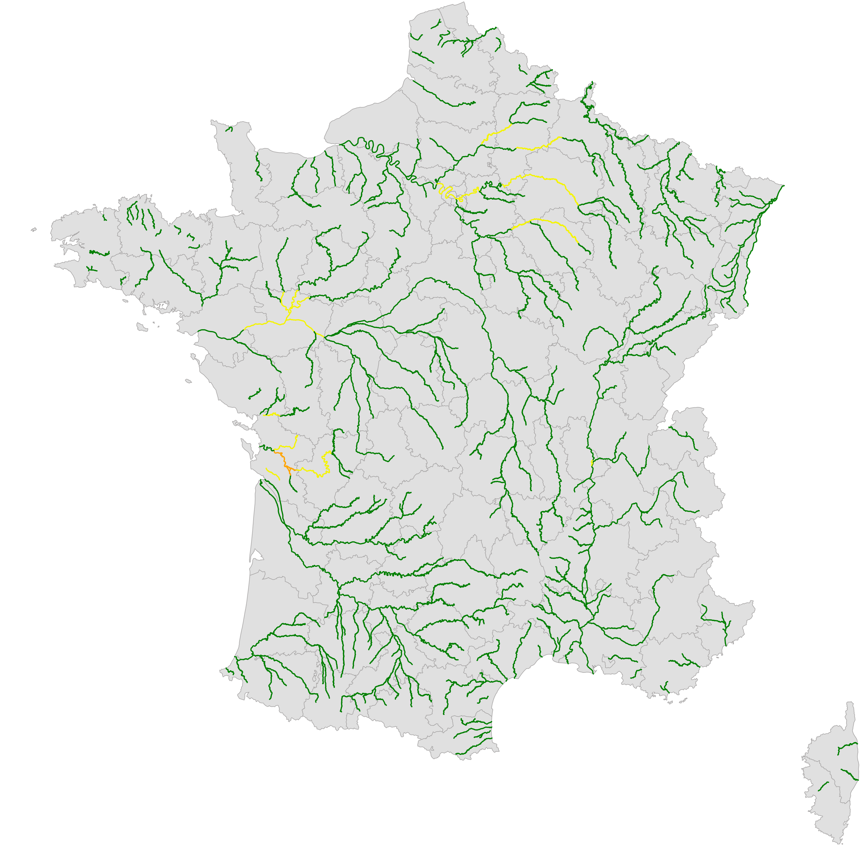 Carte vigicrues